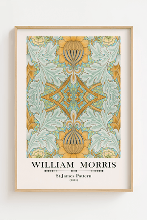 William Morris - St. James Pattern Plakat