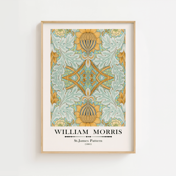 William Morris - St. James Pattern Plakat