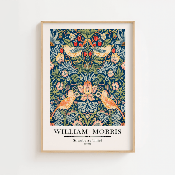 William Morris - Strawberry Theif Plakat