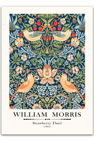 William Morris - Strawberry Theif Plakat