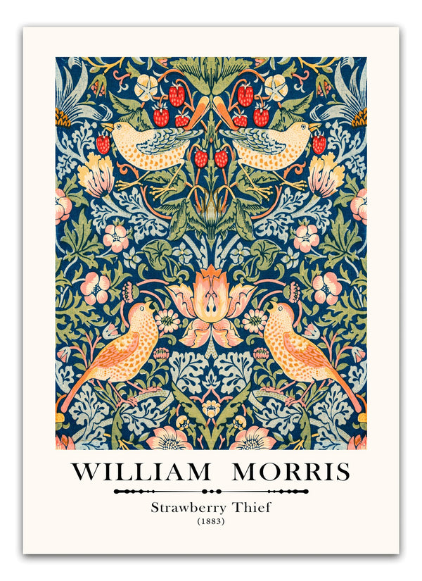 William Morris - Strawberry Theif Plakat