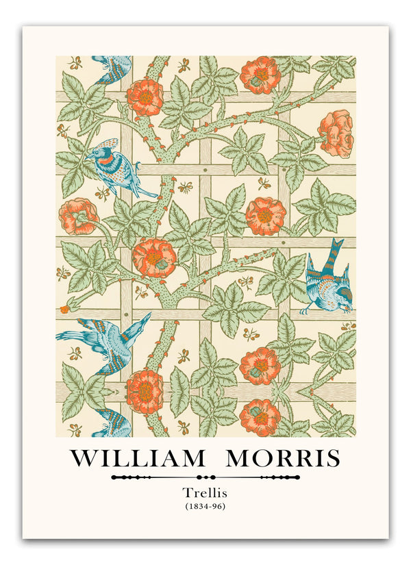 William Morris - Trellis Plakat
