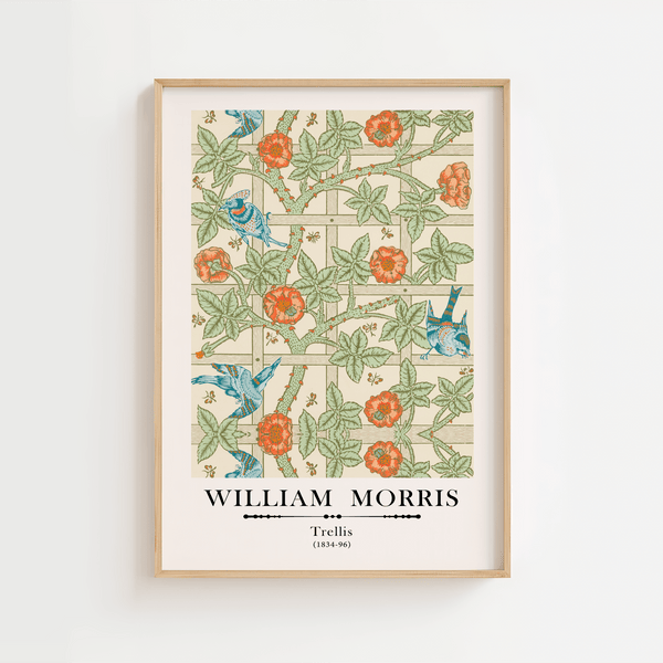 William Morris - Trellis Plakat