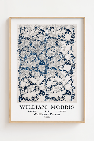 William Morris - Wallflower Pattern Plakat