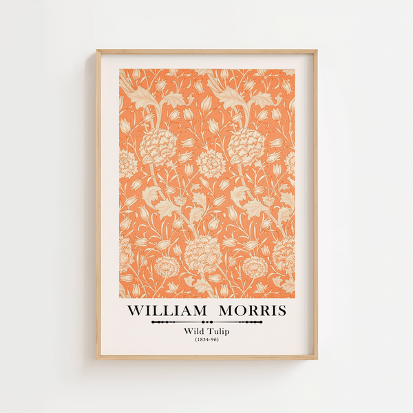 William Morris - Wild Tulip Plakat