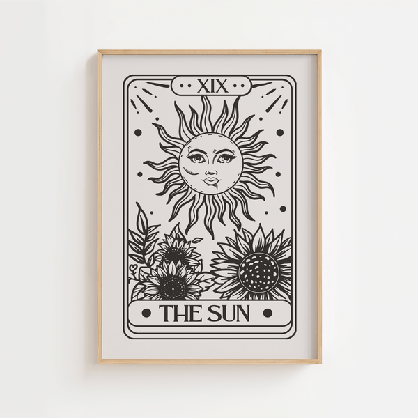 XIX The Sun Plakat