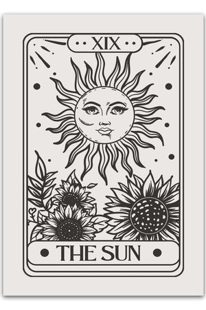 XIX The Sun Plakat