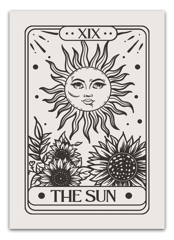 XIX The Sun Plakat