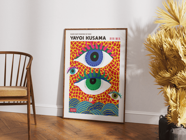 Yayoi Death Eyes Plakat