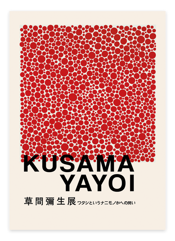Yayoi Red Dots Plakat