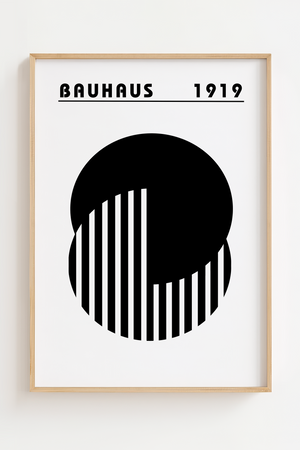 Bauhaus Circles Collide Plakat