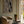 Zebra profil plakat i sort ramme over sideboard i stue